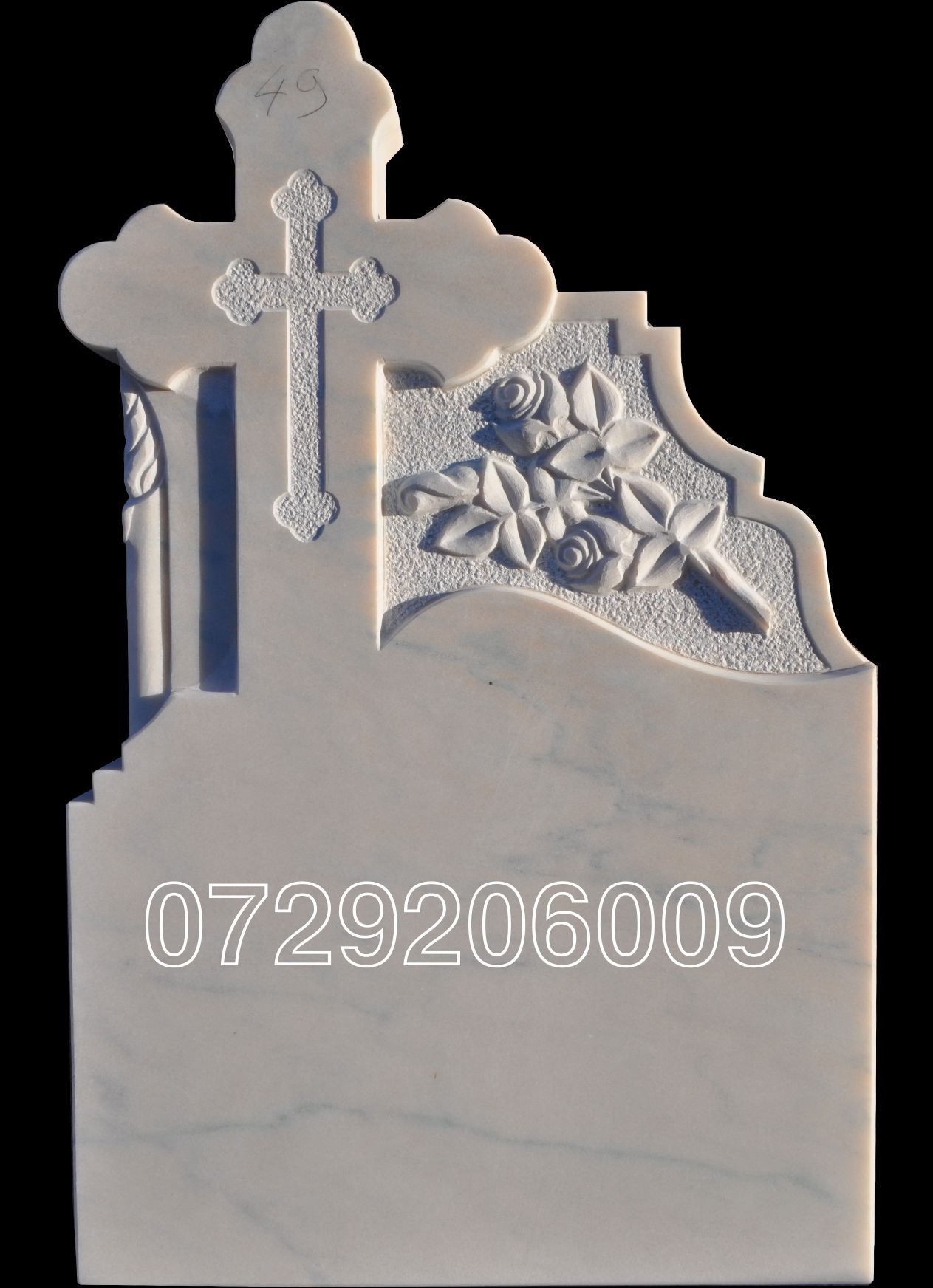 Monument funerar din Marmura model C249